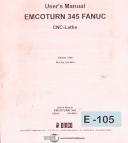 Emco-Emcoturn-Emcoturn Emco 345 Ranuc 21TB, Lathe User Manual-345-Fanuc 21TB-01